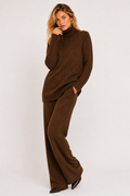 Ladies Cable Knit Sweater Dress
